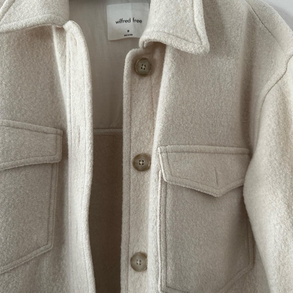 Aritzia Wilfred Free Overcoat - Picture 3 of 5